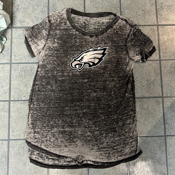 Philadelphia eagles NFL burnout T-shirt - Picture 1 of 3